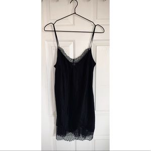 Victoria’s Secret Satin Chantilly Lace Slip